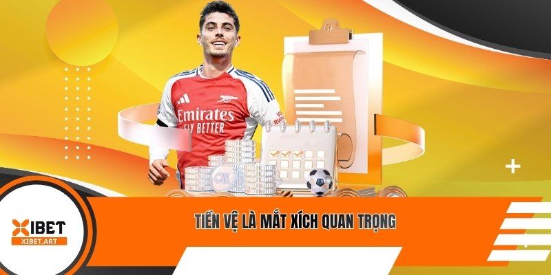 Tiền vệ là mắt xích quan trọng